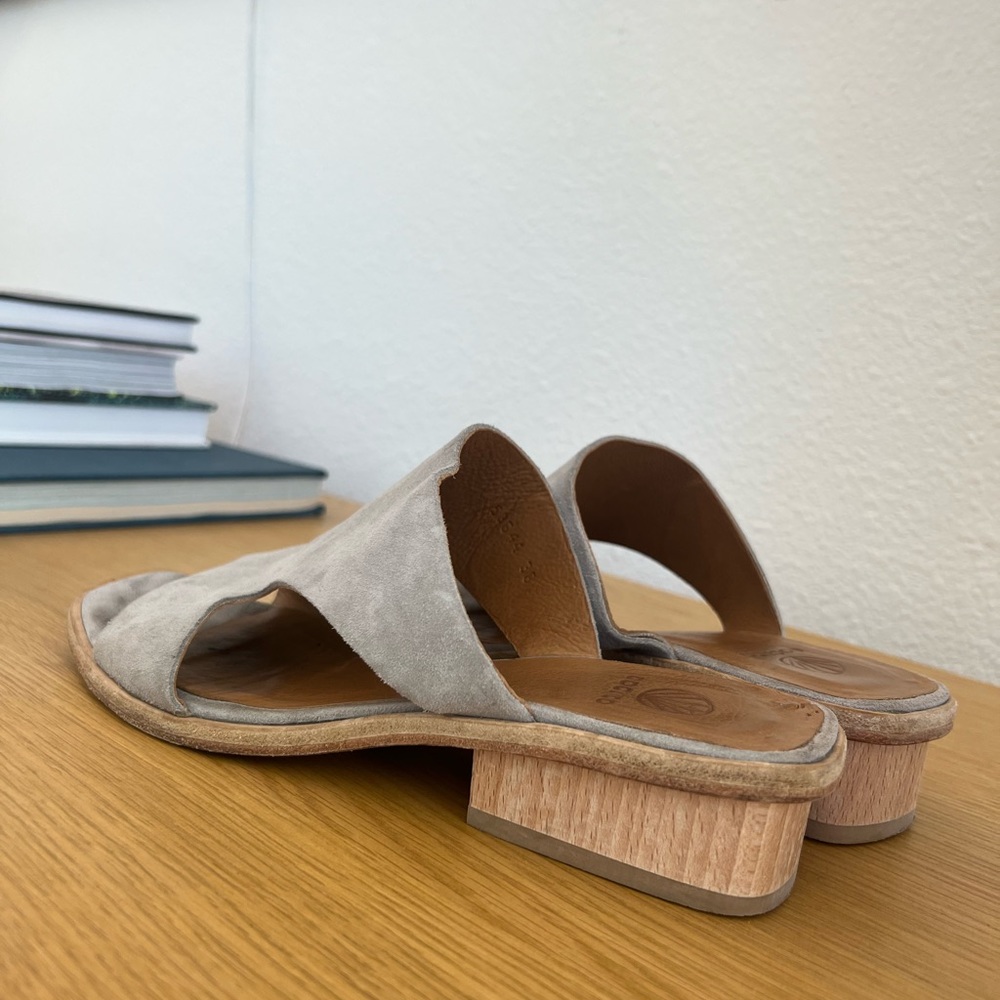 Coclico Suede Slides - Picture 3 of 4